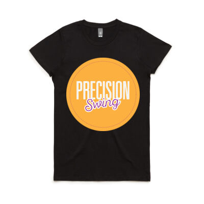 Precision Swing Round Tang Front - Womens Maple Tee Thumbnail