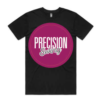 Precision Swing Round Cherry Front - Mens Staple Tee Thumbnail