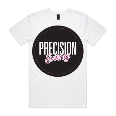 Precision Swing Round Sole Front - Mens Staple Tee Thumbnail