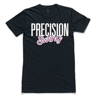 Precision Swing Logo Front Cherry - Mens Tall Tee Thumbnail