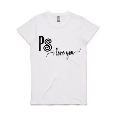Precision Swing PS I Love you - Womens Maple Tee Thumbnail
