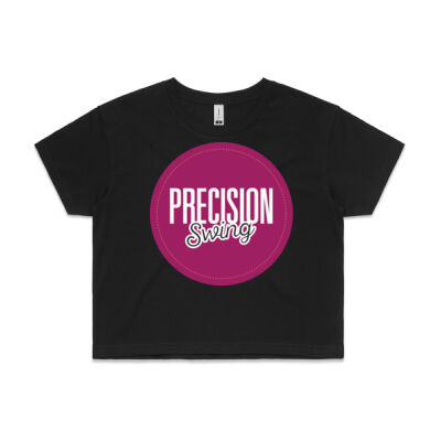 Precision Swing Round Cherry Front - Womens Crop Thumbnail