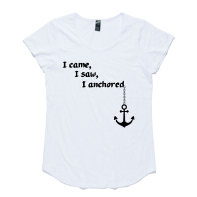 I Came I Saw I Anchored Front AT - Womens Mali Tee Thumbnail