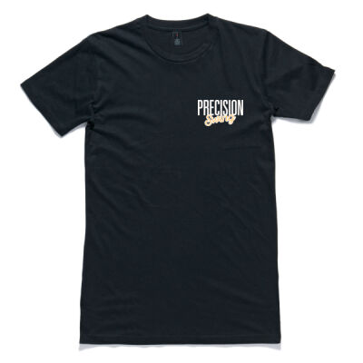 Precision Swing Logo Front & Back Orange - Mens Tall Tee Thumbnail